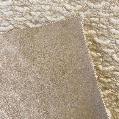 Suede With Water Ripple Fur Fabric